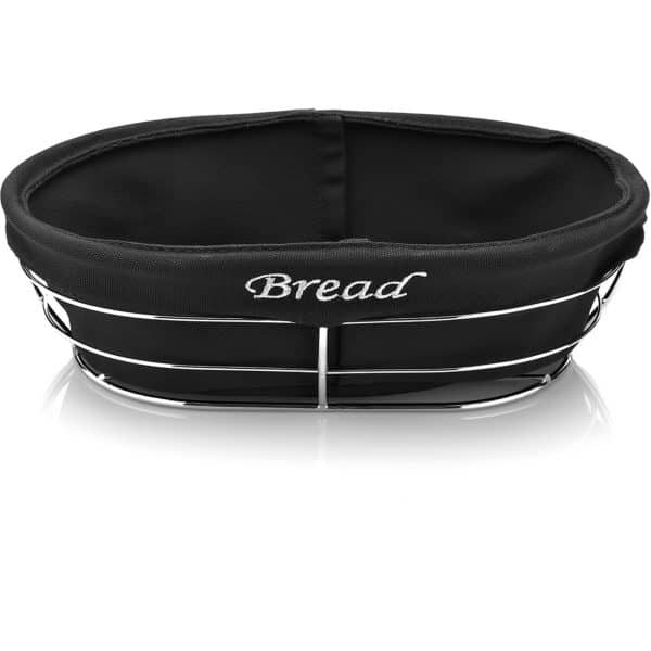 oval bezli ekmek sepeti